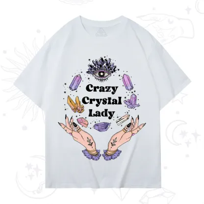 Purplehecate Crazy Crystal Lady T-Shirt