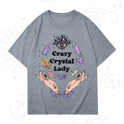 Purplehecate Crazy Crystal Lady T-Shirt