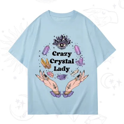 Purplehecate Crazy Crystal Lady T-Shirt