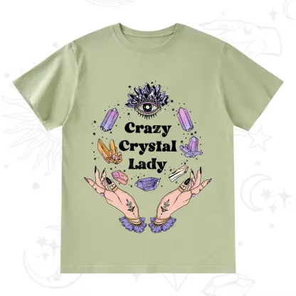 Purplehecate Crazy Crystal Lady T-Shirt