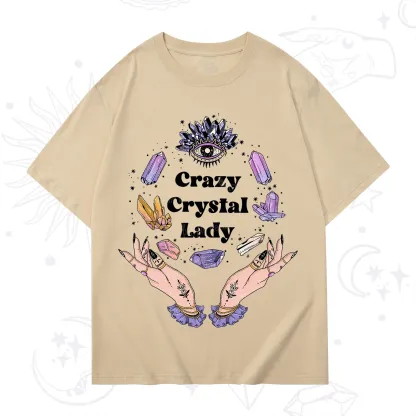 Purplehecate Crazy Crystal Lady T-Shirt