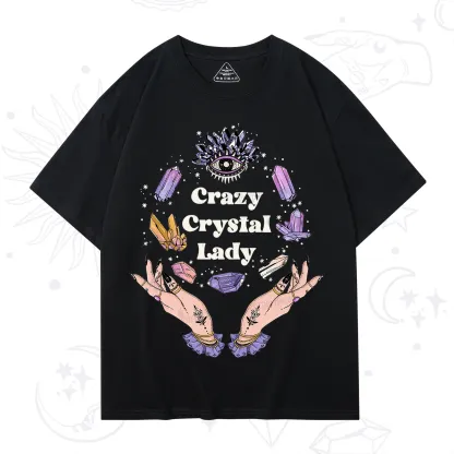 Purplehecate Crazy Crystal Lady T-Shirt