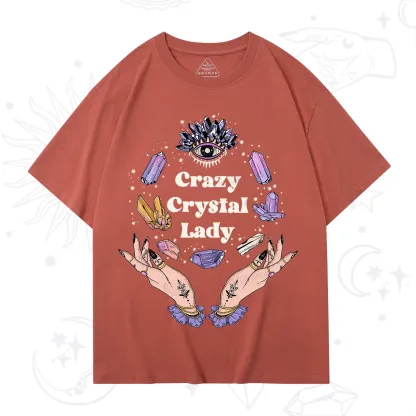 Purplehecate Crazy Crystal Lady T-Shirt