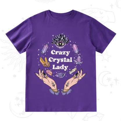 Purplehecate Crazy Crystal Lady T-Shirt