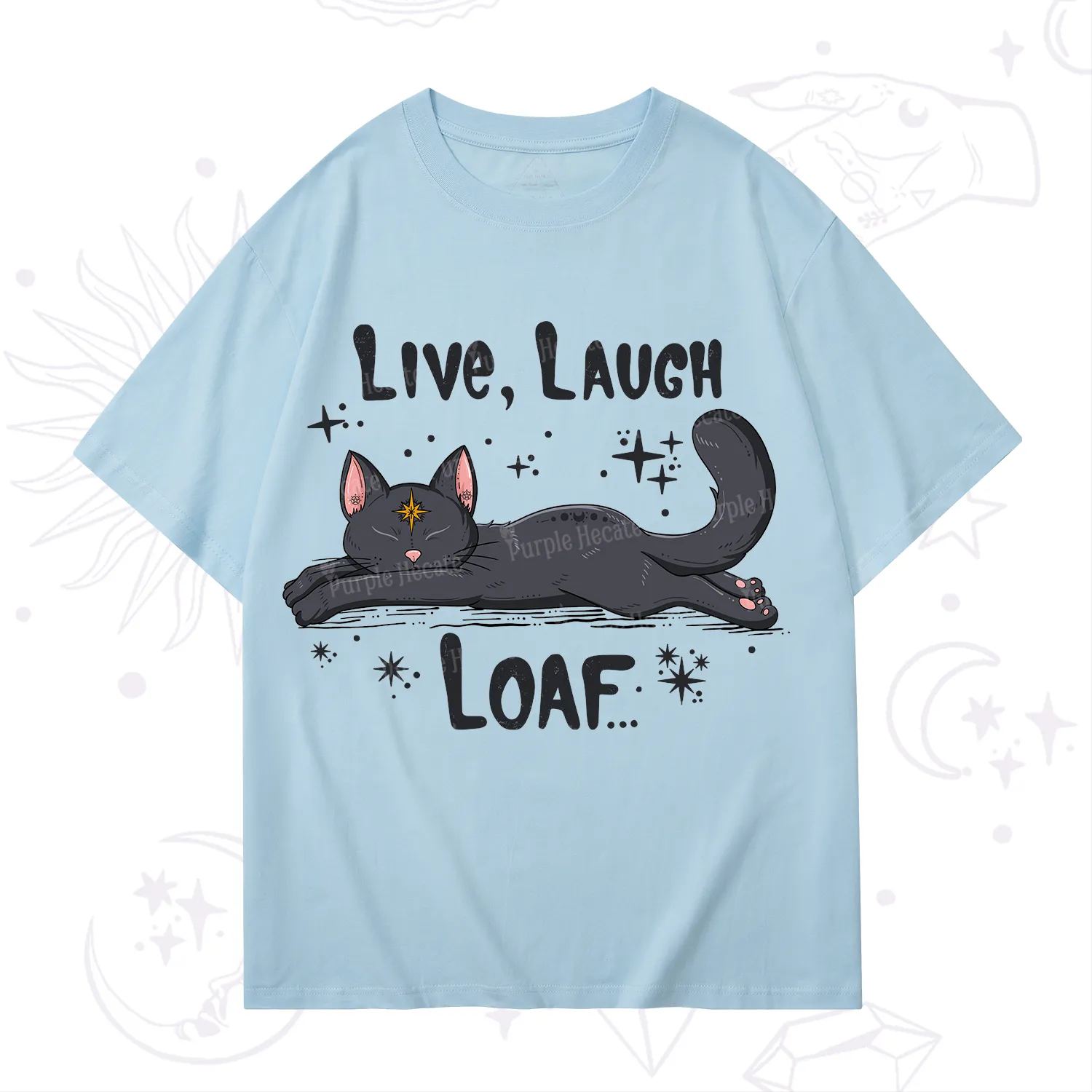 Purplehecate Live Laugh Loaf T-Shirt