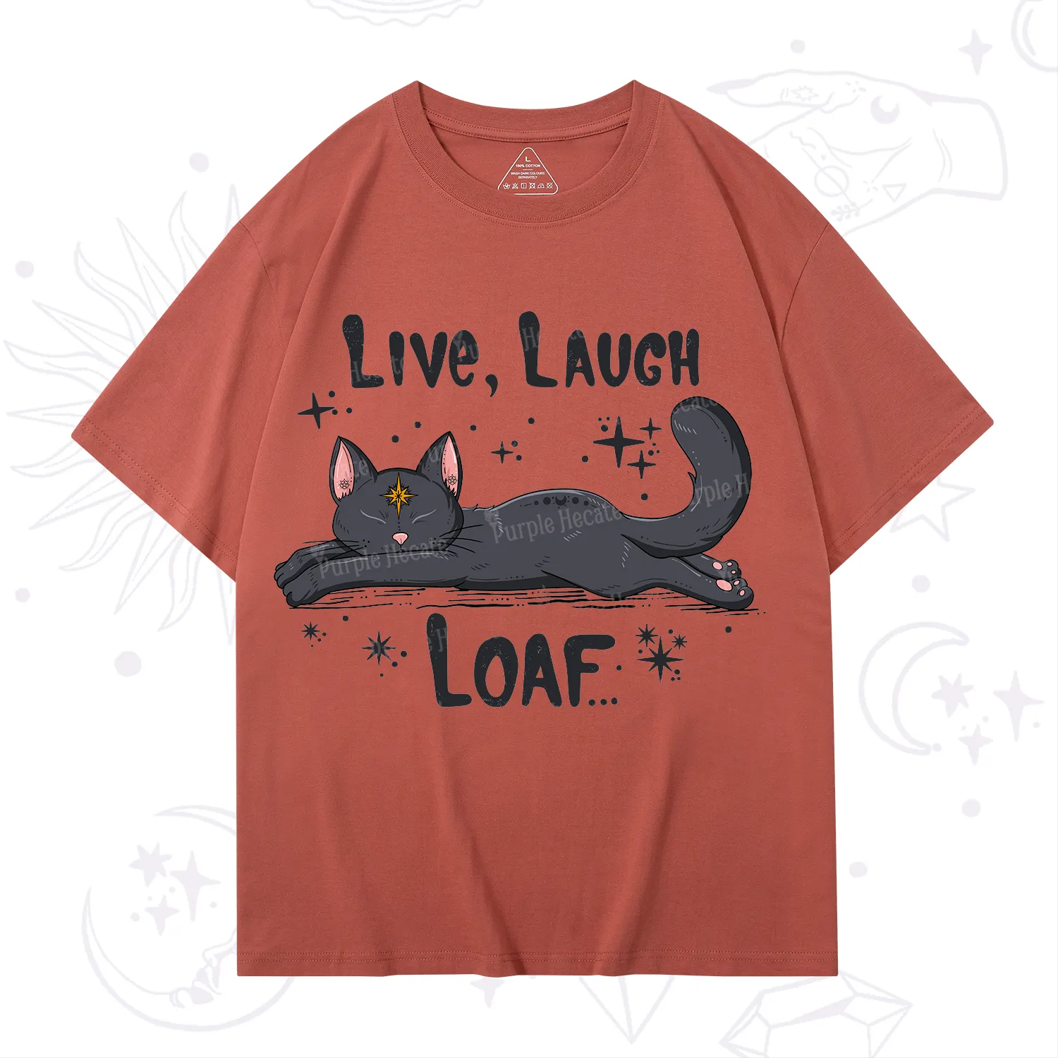 Purplehecate Live Laugh Loaf T-Shirt