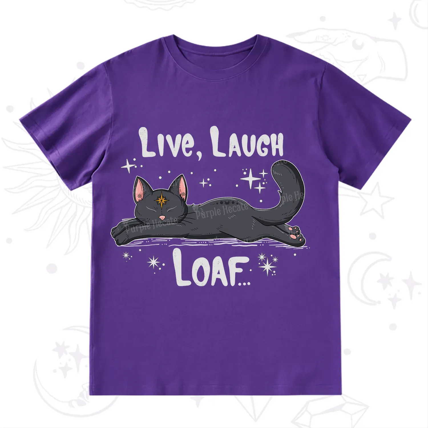 Purplehecate Live Laugh Loaf T-Shirt