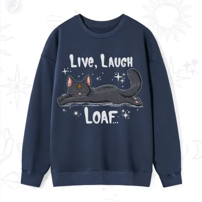 Purplehecate Live Laugh Loaf Sweatshirt