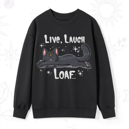 Purplehecate Live Laugh Loaf Sweatshirt