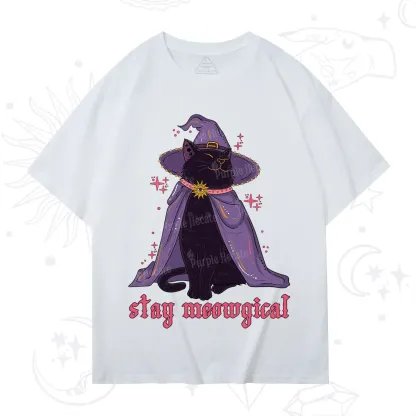 Purplehecate Stay Meowgical Cat T-Shirt