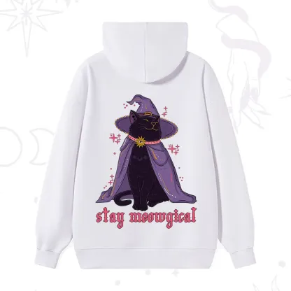 Purplehecate Stay Meowgical Cat Hoodie