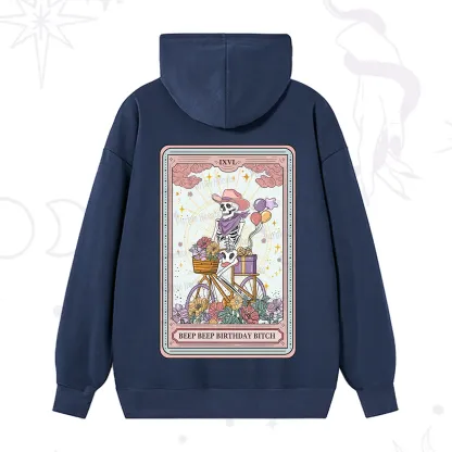 Purplehecate The Beep Beep Birthday Bitch Tarot Hoodie