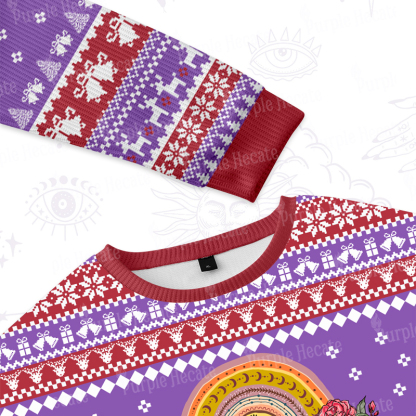 Purplehecate Brighten Days Ahead Ugly Christmas Sweatshirts