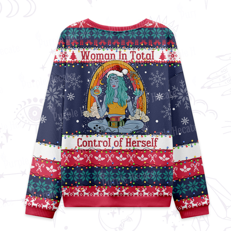 Purplehecate I'm The Queen Of All My Dreams Ugly Christmas Sweatshirts