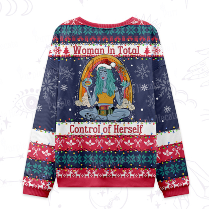 Purplehecate I'm The Queen Of All My Dreams Ugly Christmas Sweatshirts