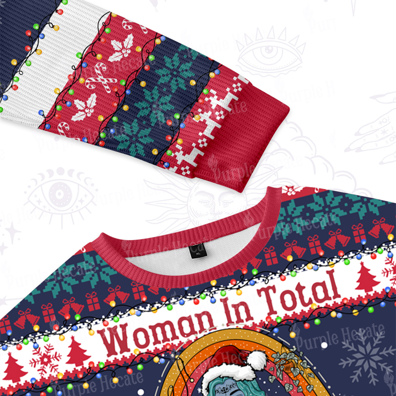 Purplehecate I'm The Queen Of All My Dreams Ugly Christmas Sweatshirts