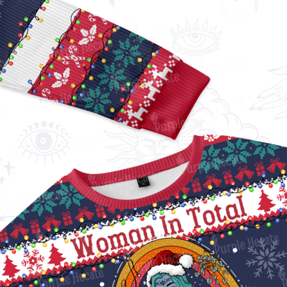 Purplehecate I'm The Queen Of All My Dreams Ugly Christmas Sweatshirts