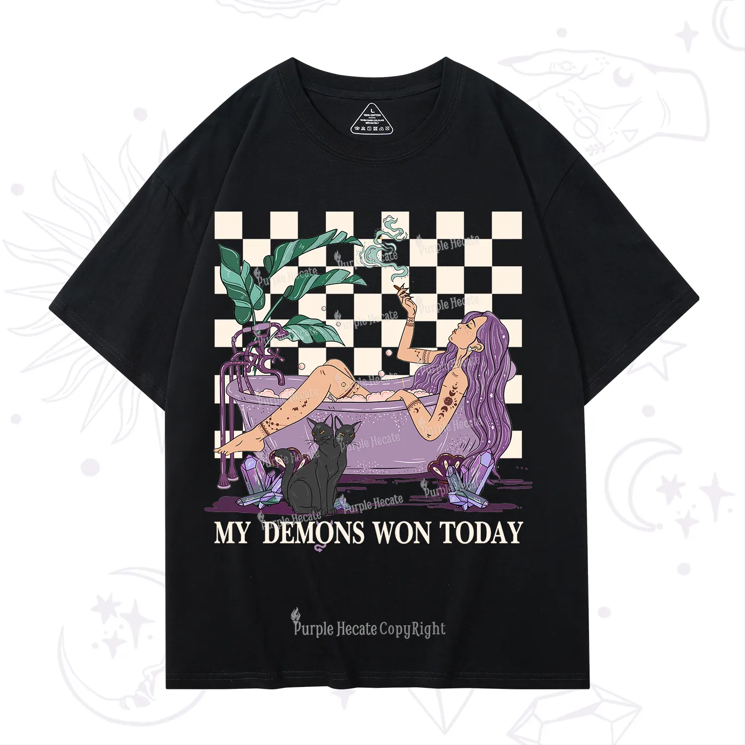 Purplehecate My Demons Won Today T-Shirt