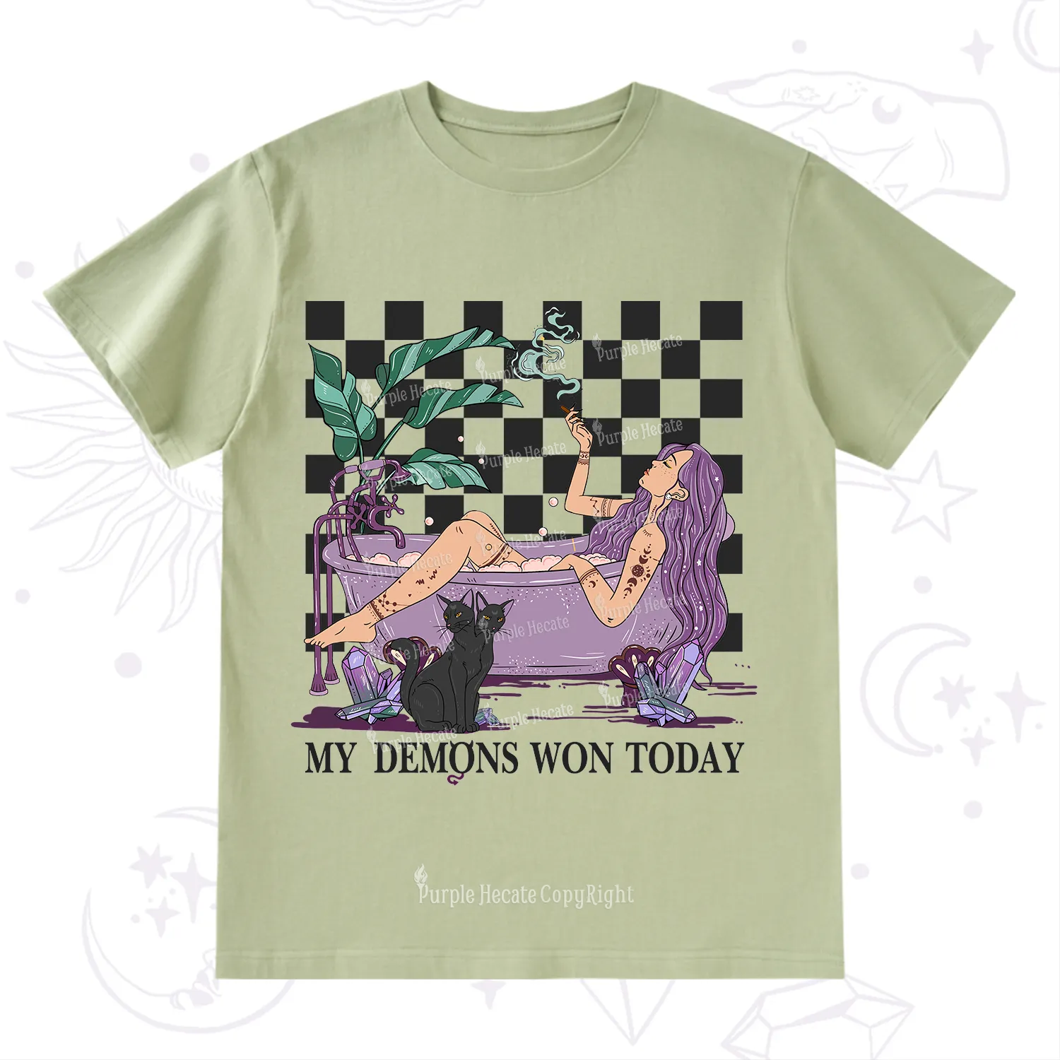 Purplehecate My Demons Won Today T-Shirt