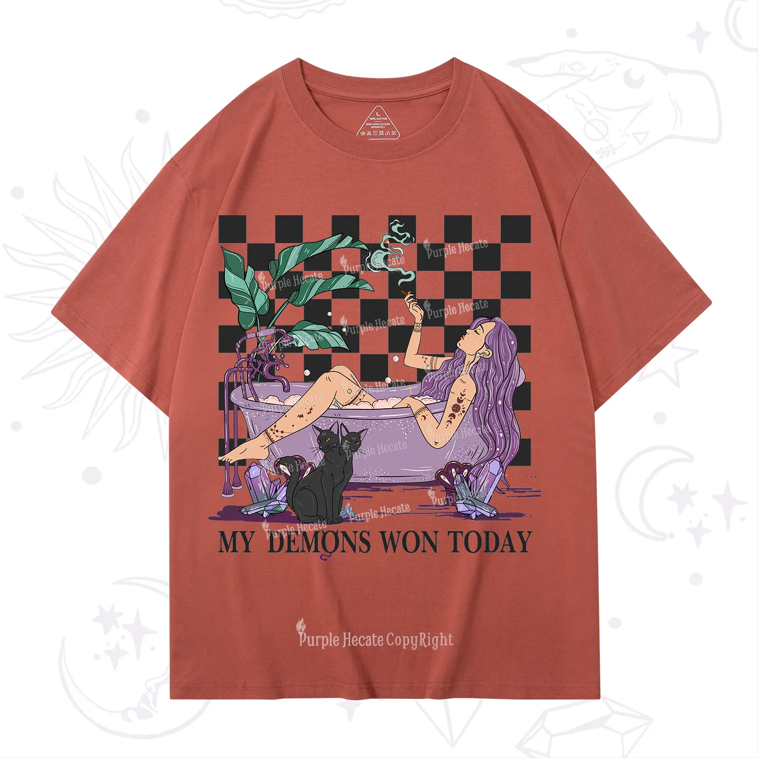 Purplehecate My Demons Won Today T-Shirt