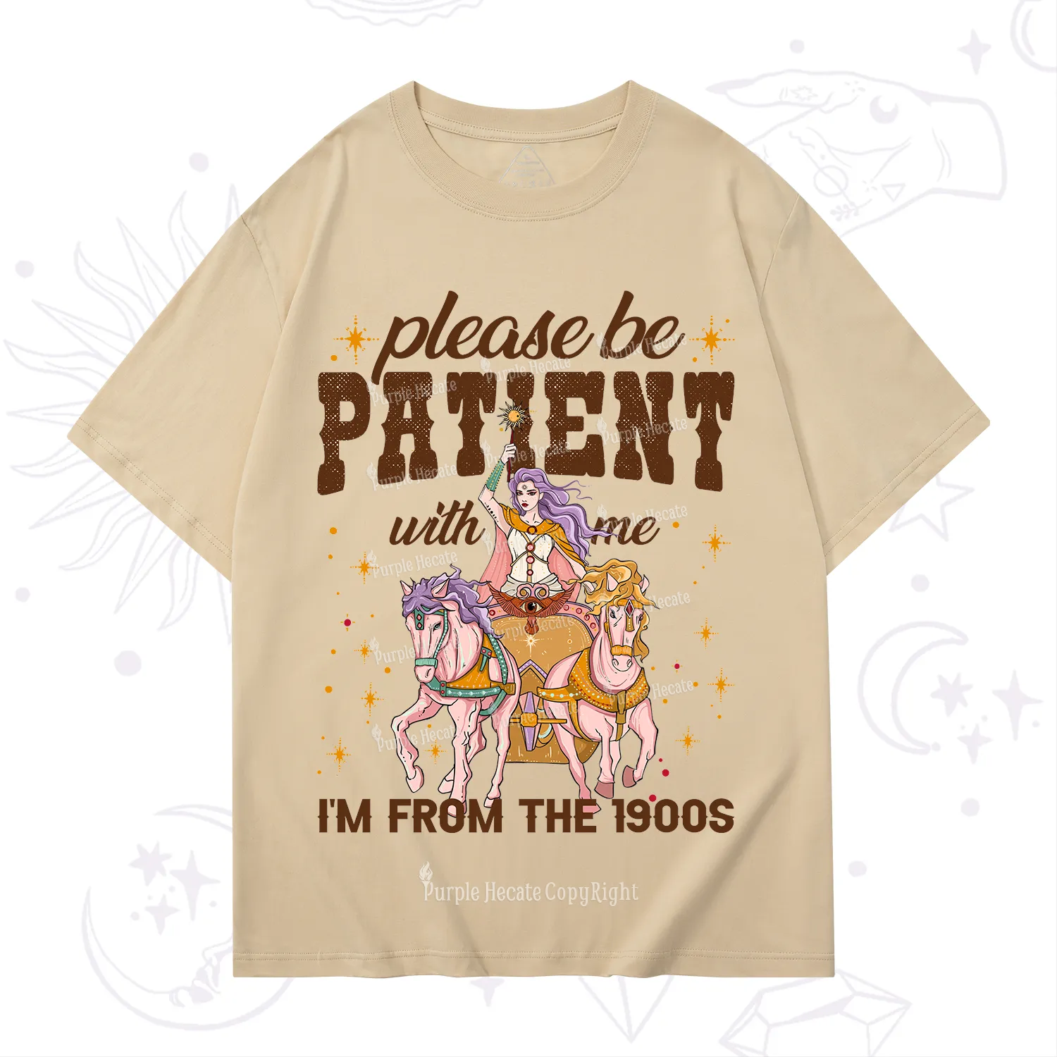 Purplehecate Please Be Patient With Me I'm From The 1900s T-Shirt
