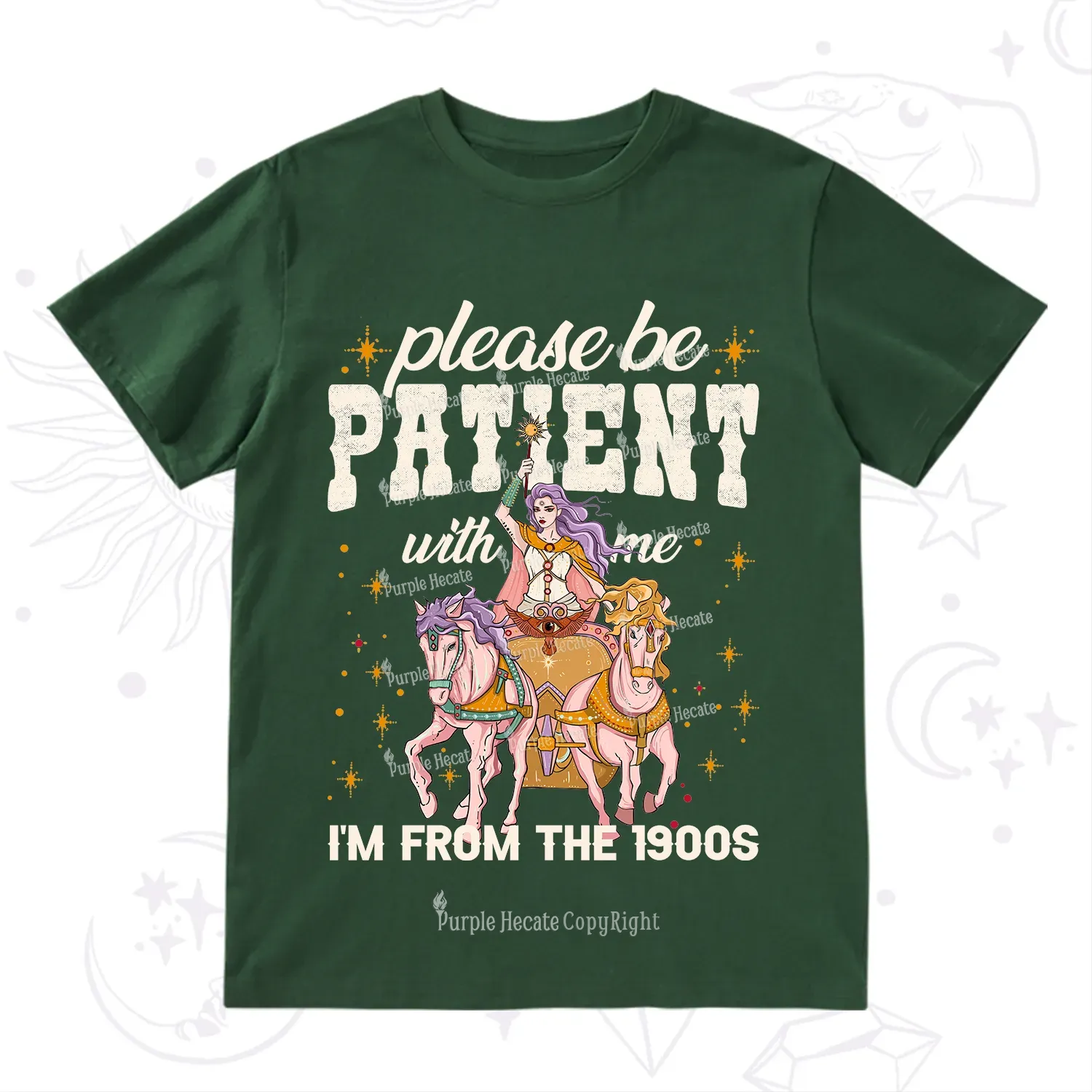 Purplehecate Please Be Patient With Me I'm From The 1900s T-Shirt