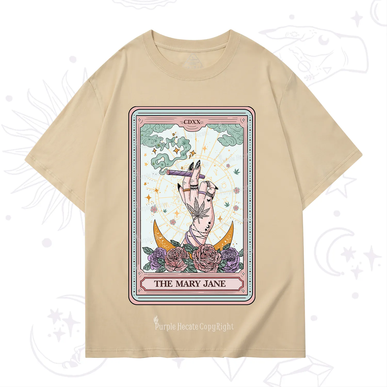 Purplehecate The Mary Jane Tarot T-Shirt