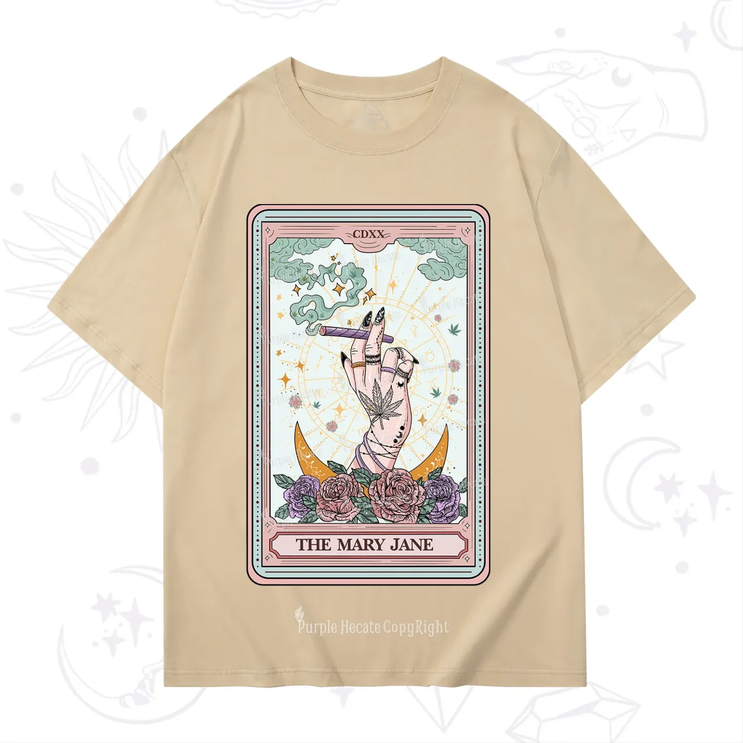 Purplehecate The Mary Jane Tarot T-Shirt