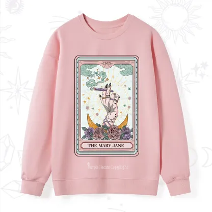 Purplehecate The Mary Jane Tarot Sweatshirt