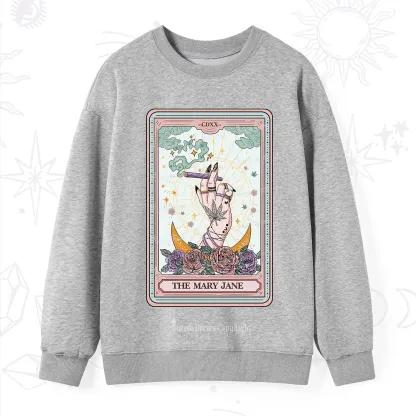Purplehecate The Mary Jane Tarot Sweatshirt