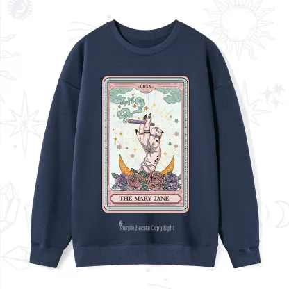 Purplehecate The Mary Jane Tarot Sweatshirt