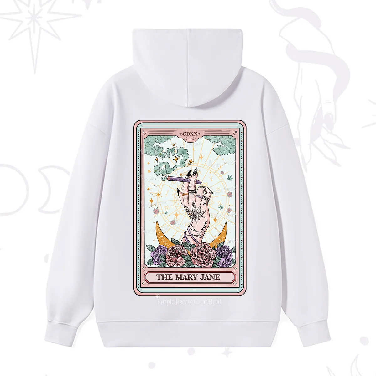Purplehecate The Mary Jane Tarot Hoodie