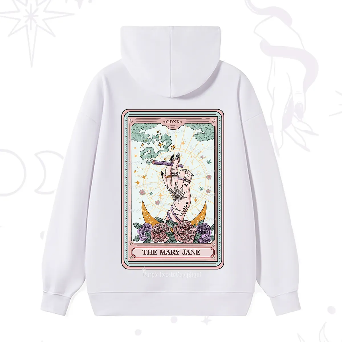 Purplehecate The Mary Jane Tarot Hoodie