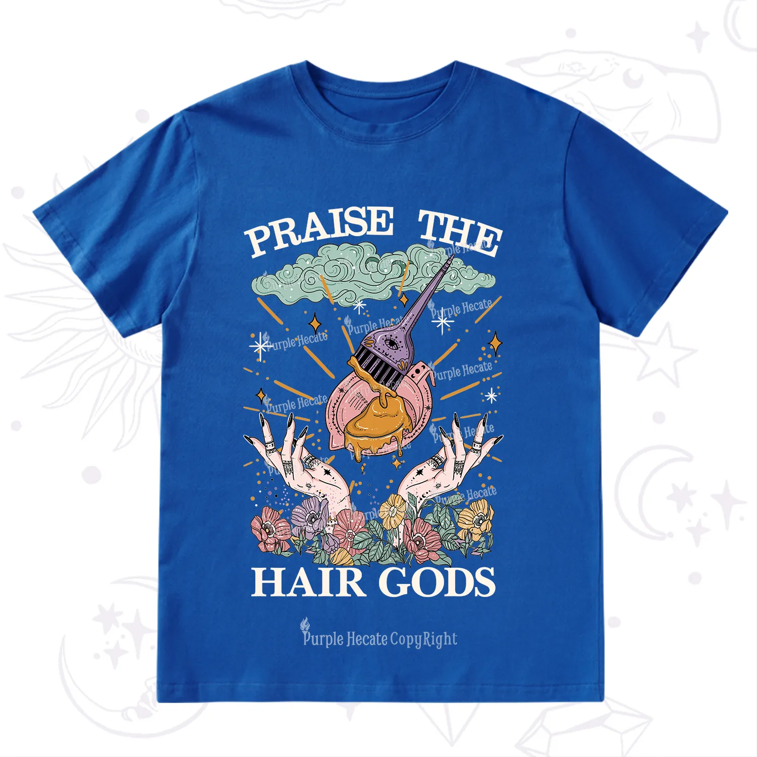Purplehecate Praise The Hair Gods T-Shirt