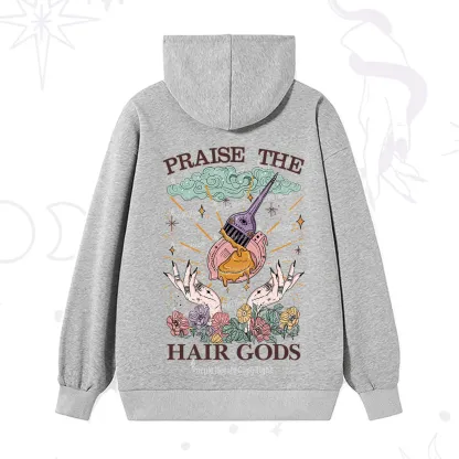 Purplehecate Praise The Hair Gods Hoodie