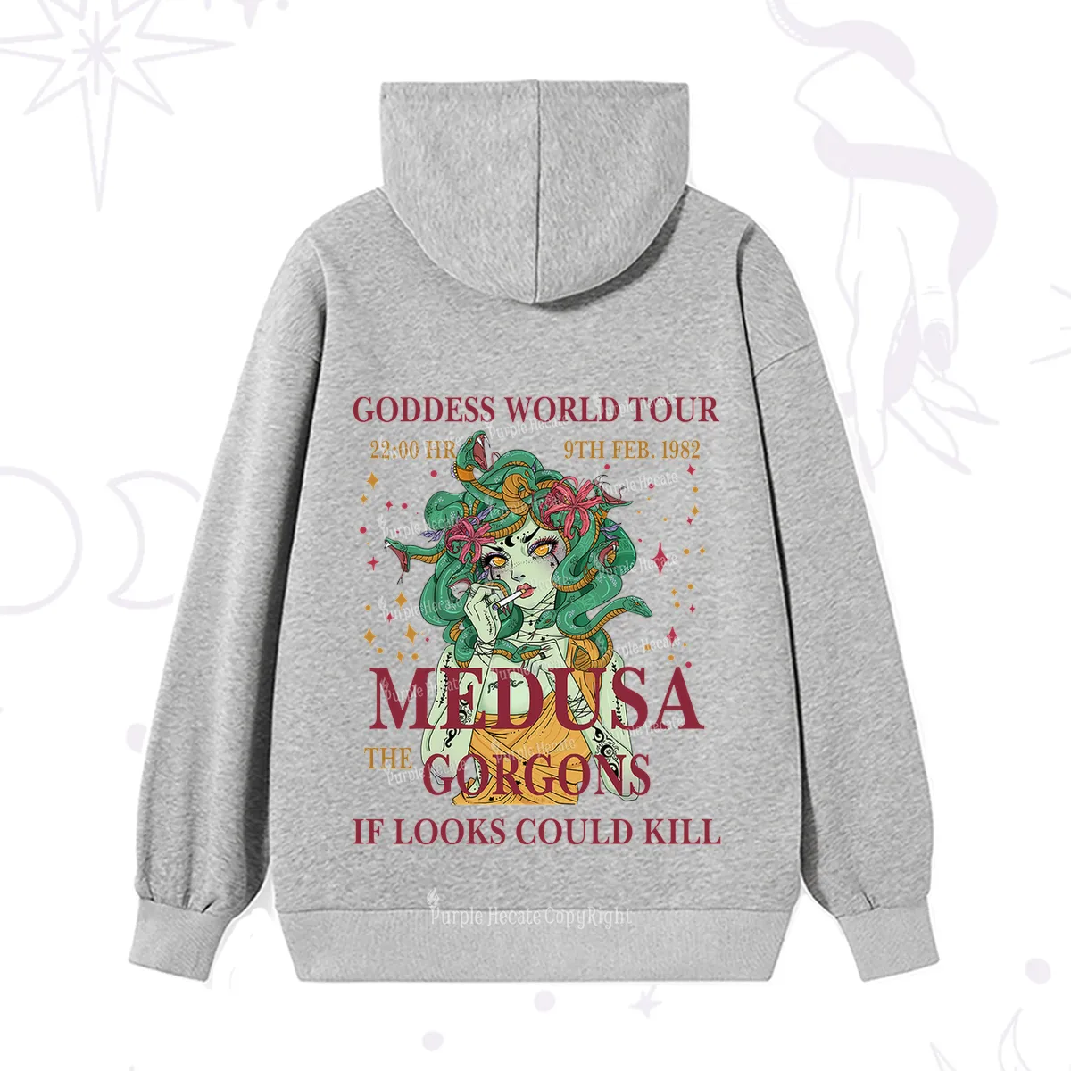 Purplehecate Medusa The Gorgons Hoodie
