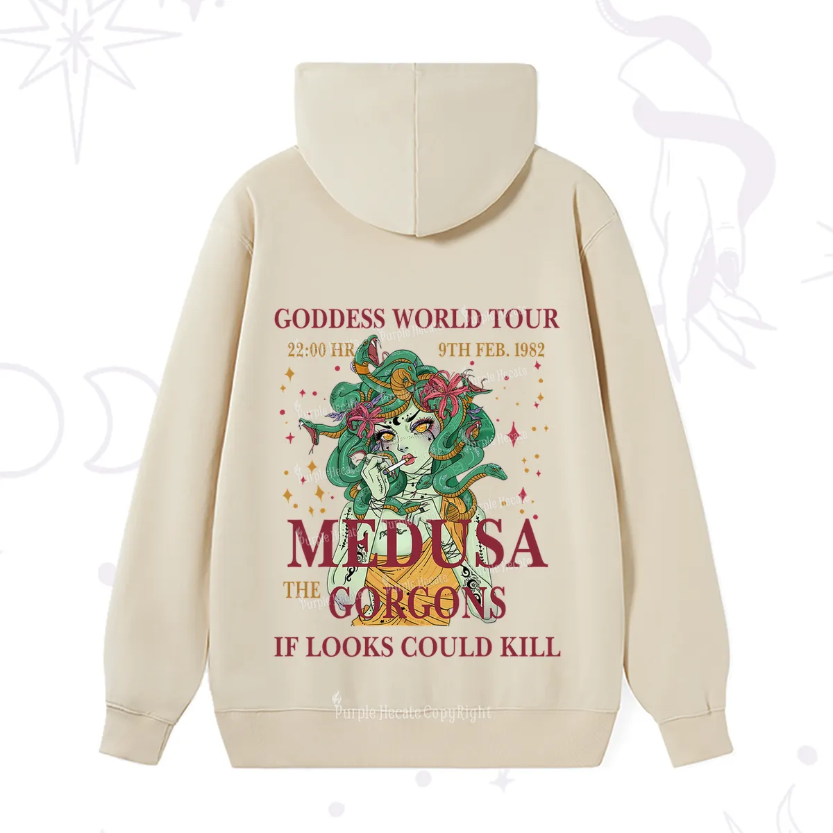 Purplehecate Medusa The Gorgons Hoodie