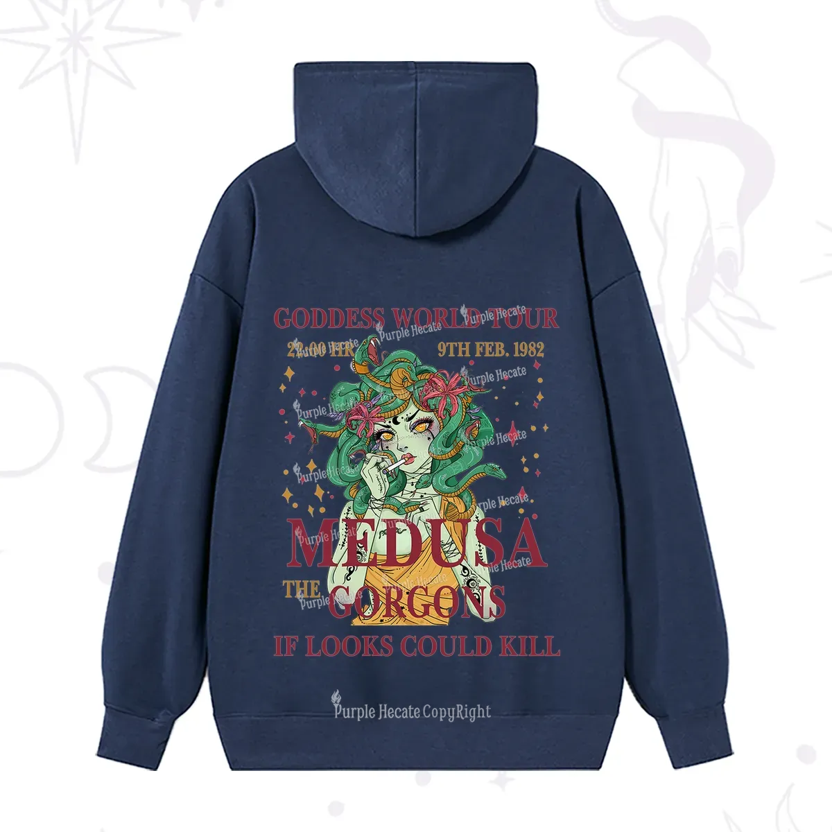 Purplehecate Medusa The Gorgons Hoodie