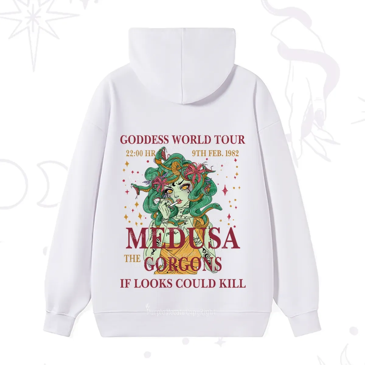Purplehecate Medusa The Gorgons Hoodie
