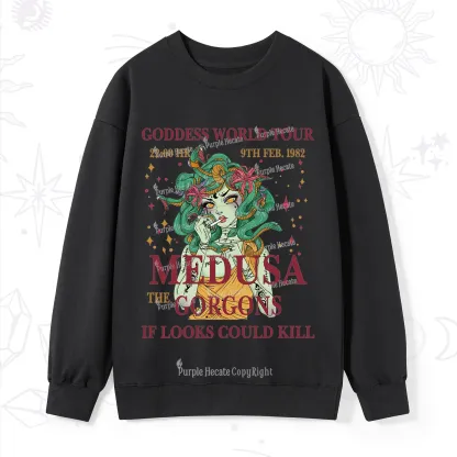 Purplehecate Medusa The Gorgons Sweatshirt