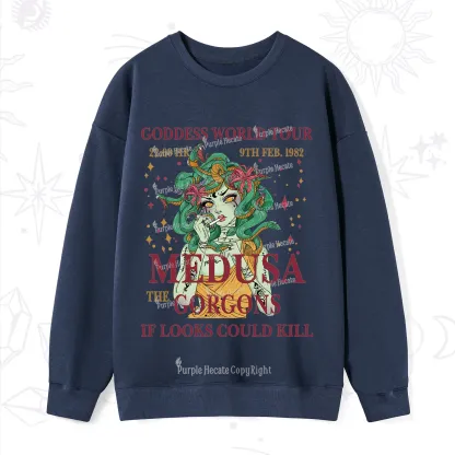 Purplehecate Medusa The Gorgons Sweatshirt