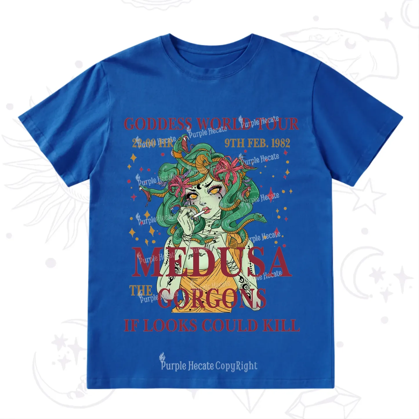 Purplehecate Medusa The Gorgons T-Shirt