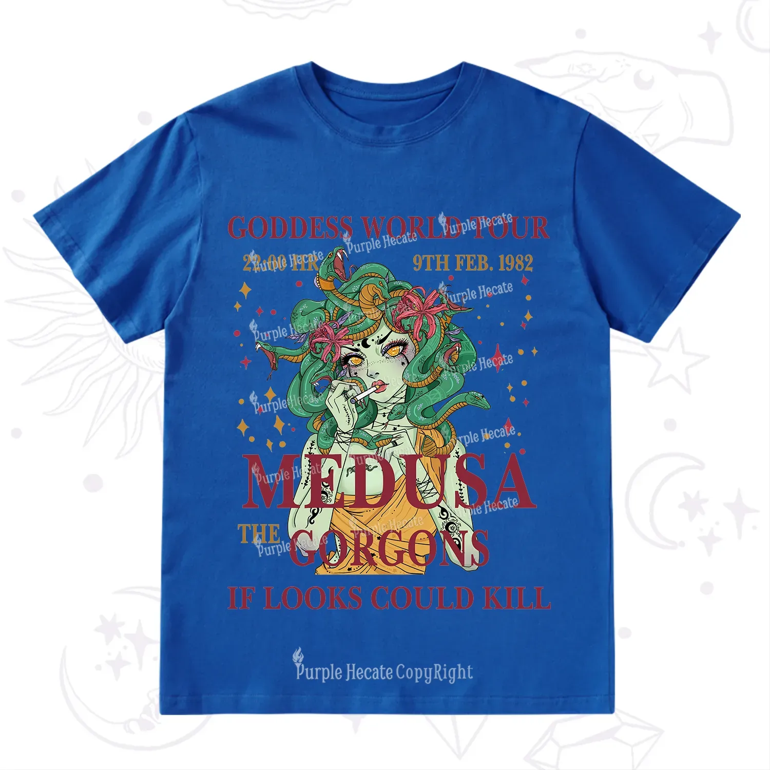 Purplehecate Medusa The Gorgons T-Shirt
