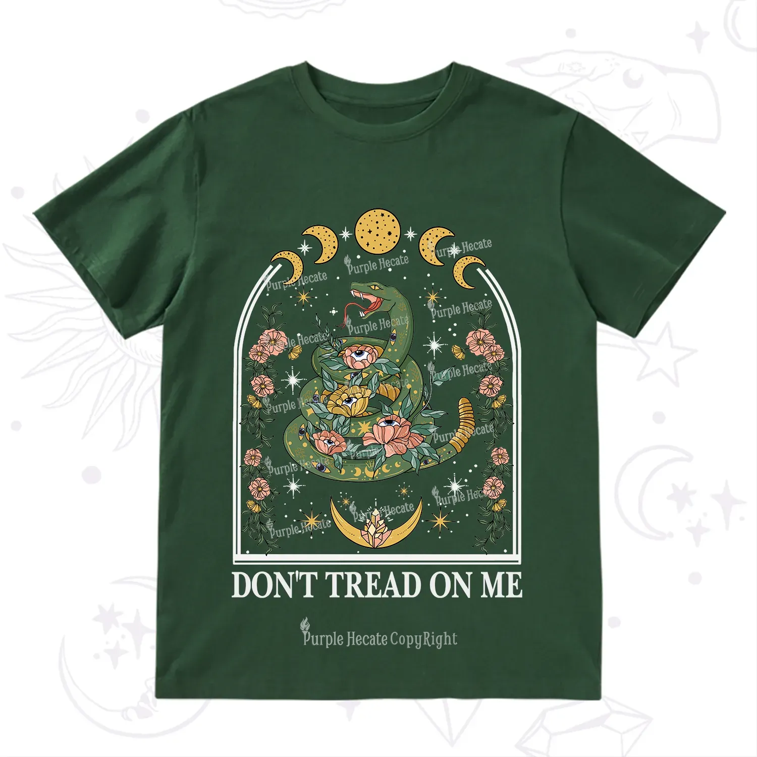 Purplehecate Don't Tread On Me T-Shirt