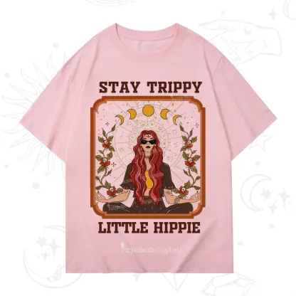 Purplehecate Stay Trippy Little Witchy Hippie T-Shirt