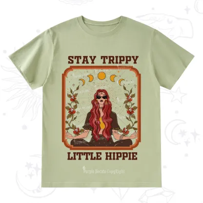 Purplehecate Stay Trippy Little Witchy Hippie T-Shirt