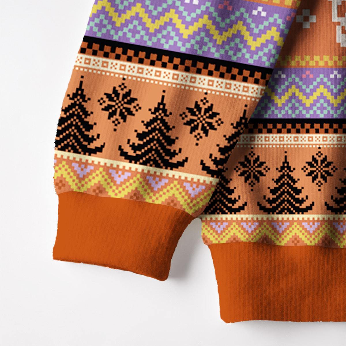 Purplehecate Everything Is Fine Ugly Cardigan Sweaters