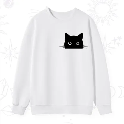 Purplehecate Black Cat Sweatshirt