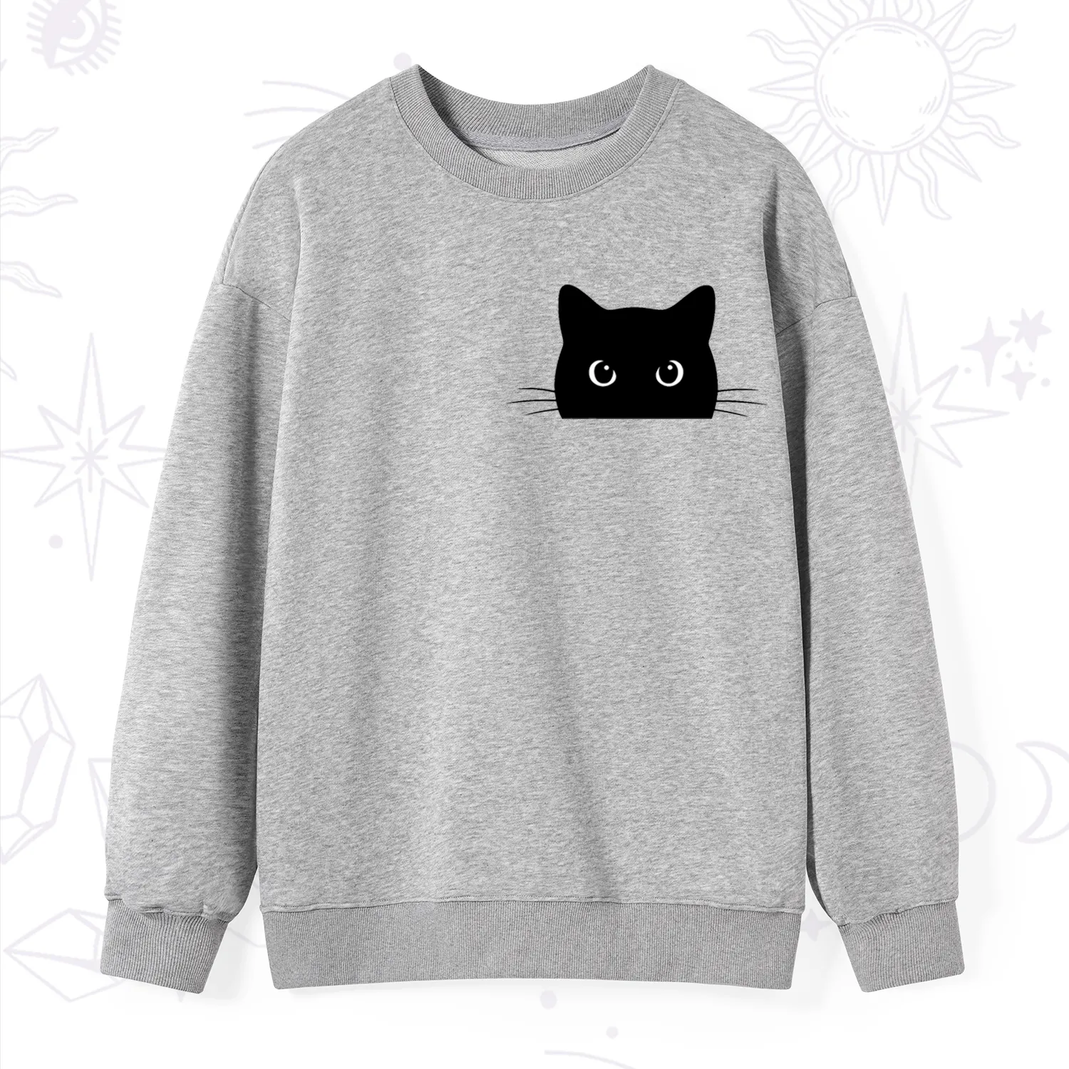 Purplehecate Black Cat Sweatshirt