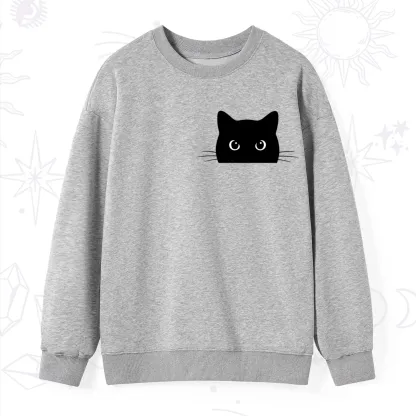 Purplehecate Black Cat Sweatshirt